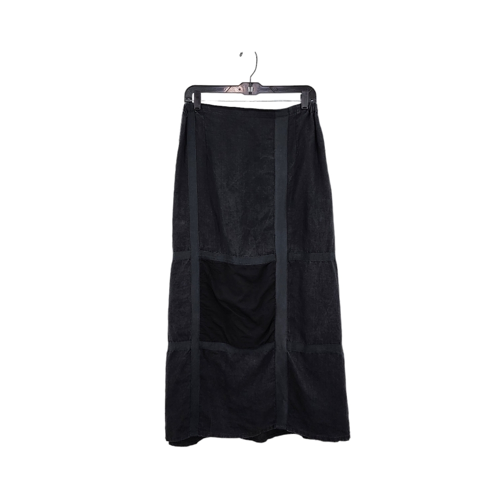 Krista Larson Women's 100% Linen Patchwork Maxi Skirt - Os